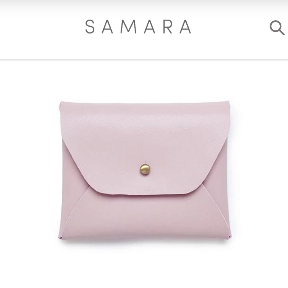 brand new samara lilac wallet!!